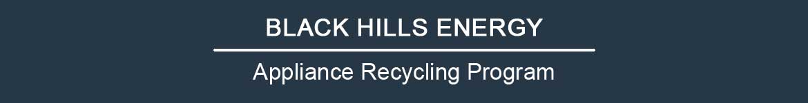 Black Hills Energy | Appliance Recycling Program