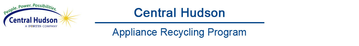 Central Hudson | Appliance Recycling Program
